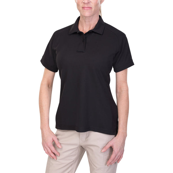 Uniform Works Canada Vertx Coldblack Women's Polo - SS | BLACK | VTX4010P