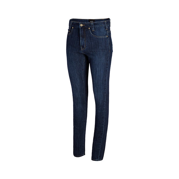 Uniform Works Canada Vertx Hayes Women's High Rise Straight Jeans | DARK WASH | VTX7001