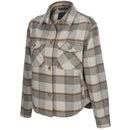 Vertx Lena Ladies LS Shirt Jacket | RIVER STONE PLAID | VTX7039