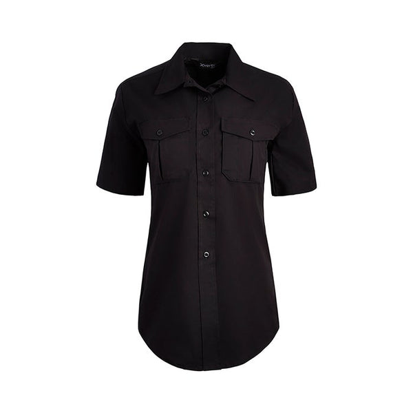 Uniform Works Canada Vertx Women's Fusion Flex Shirt - SS | BLACK | VTX8230W