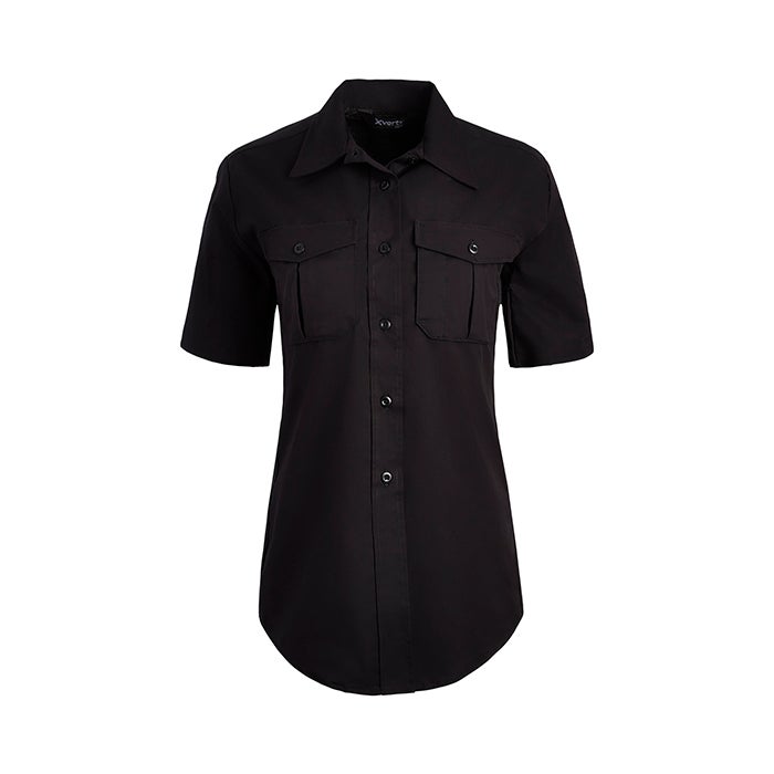 Uniform Works Canada Vertx Women's Fusion Flex Shirt - SS | BLACK | VTX8230W
