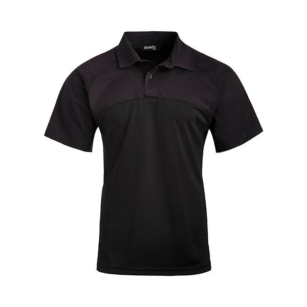 Uniform Works Canada Vertx Unisex Fusion Flex Hybrid Shirt - SS | BLACK | VTX8250