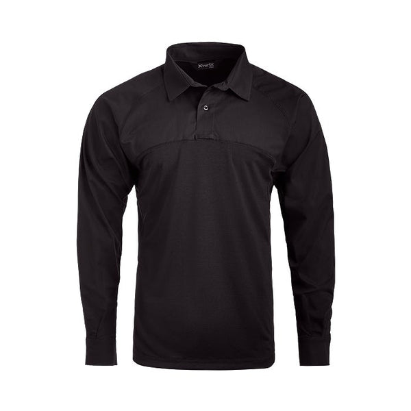 Uniform Works Canada Vertx Unisex Fusion Flex Hybrid Shirt - LS | BLACK | VTX8255