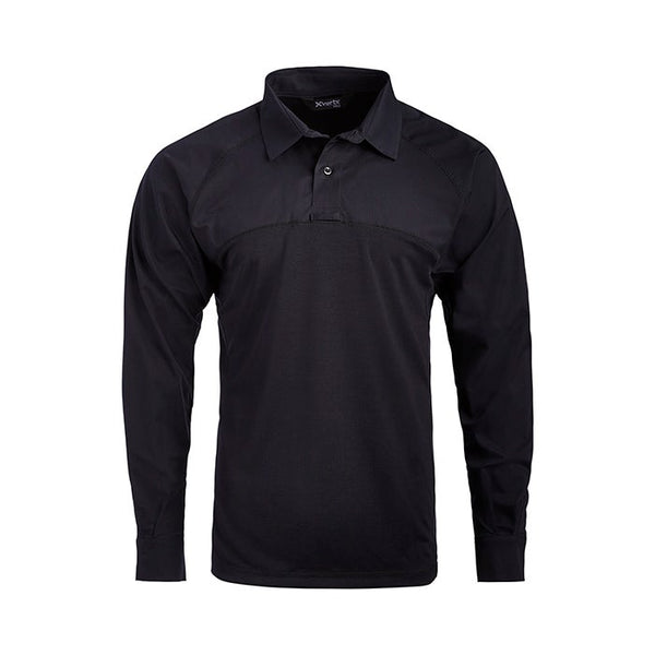 Uniform Works Canada Vertx Unisex Fusion Flex Hybrid Shirt - LS | NAVY | VTX8255