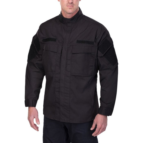 Uniform Works Canada Vertx Recon Garrison Shirt Ripstop | BLACK | VTX8821