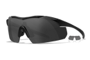 WILEYX® VAPOR | CLEAR | SMOKE GREY LENS | MATTE BLACK FRAME | WX VAPOR 3501