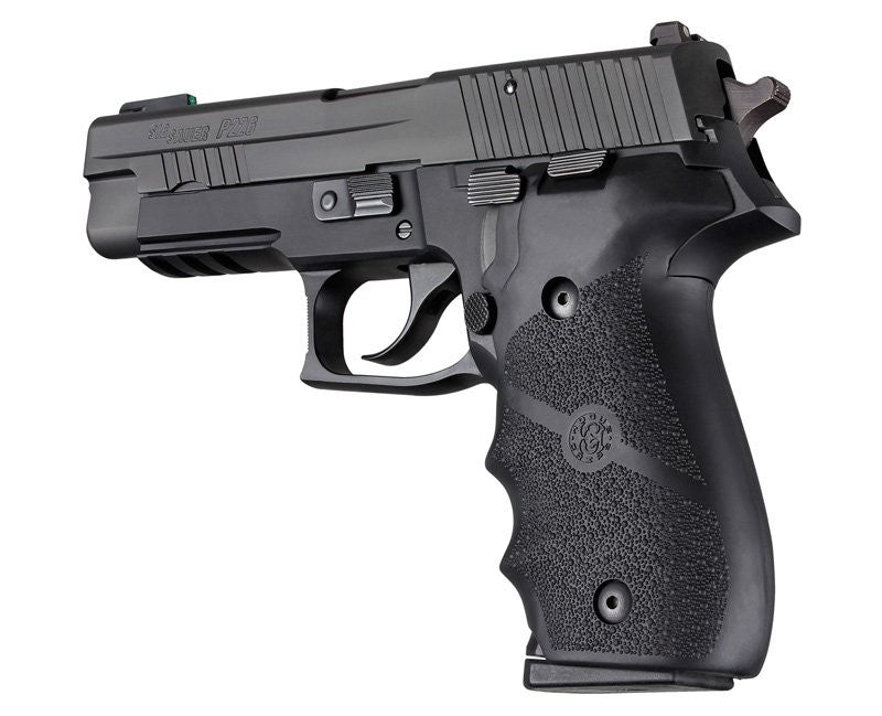 Hogue SIG SAUER P226 Rubber W/ Finger Grooves | Black | 26000